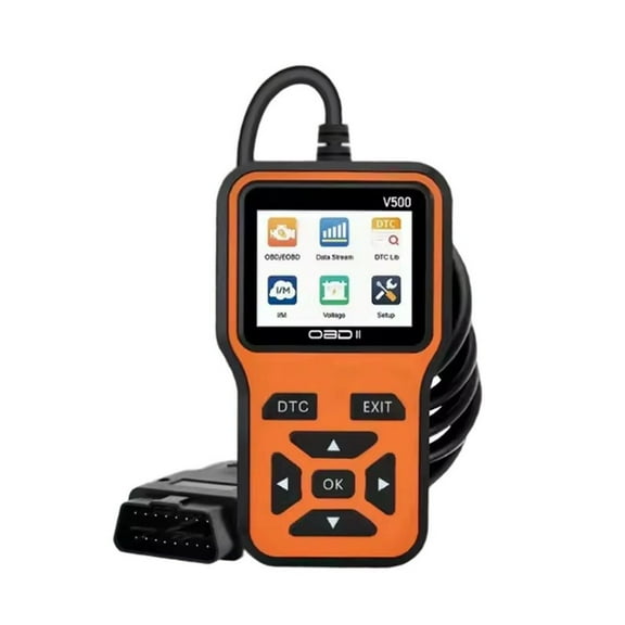 JIhuahe OBD2 Scanner Diagnostic Tool, Engine Code Reader with DTC Scan, Data Stream, I M Readiness for All Cars, Trucks, V500 Scan Tool