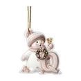 thumbnail image 1 of JIhuahe Personalized Baby Christmas Ornament 2D 26 Letters Decoration for Newborn First Xmas Custom Name Gift 2024 Holiday Keepsake and Family Memories,Q, 1 of 3