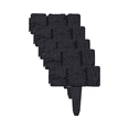 thumbnail image 1 of JIhuahe Plastic Ground Stake Garden Border - Plastic Garden Retaining Fence Tree Ring Edging for Garden Yard Landscape Isolation Barrier,C, 1 of 7
