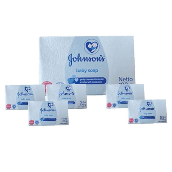 JJ Baby Bar Soap Regular 75gr 3pk