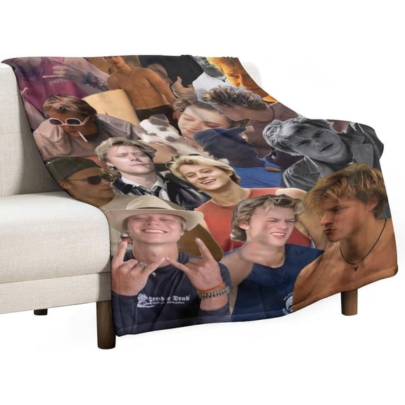 JJ Blanket Air Conditioning Maybank Blanket Super Soft Travel Outdoor Flannel Blanket Fashion Personalized Gift Office Sofa Blanket Merch.30 x40