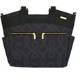 JJ Cole Camber Diaper Bag Black and Gold