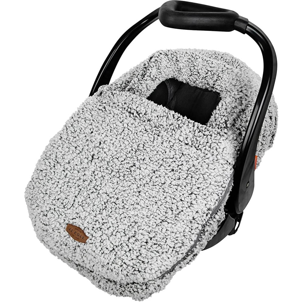 JJ Cole Cuddly Car Seat Cover, Cozy & Lightweight, Baby Car Seat Cover, "Infant Car Seat Cover"