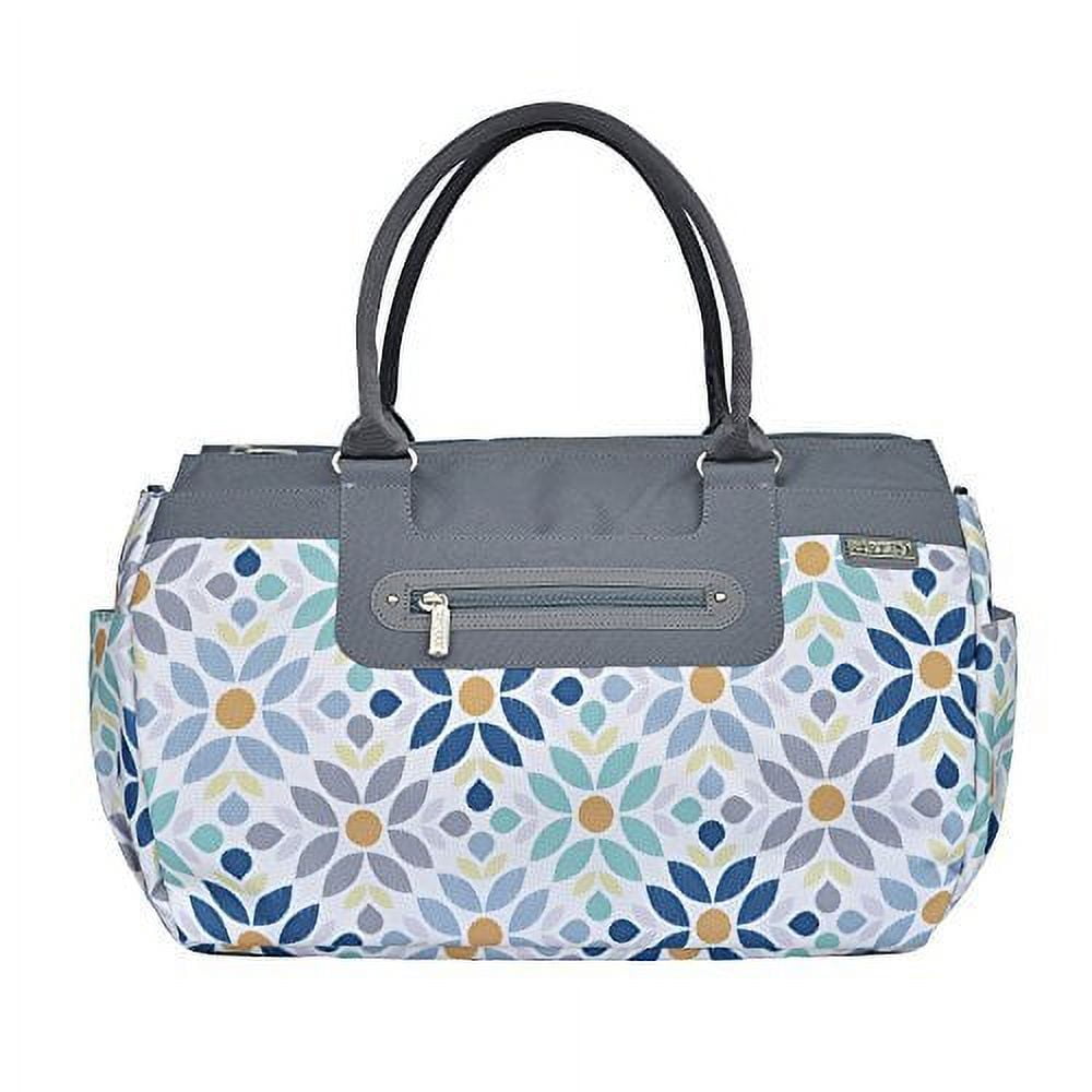 JJ Cole Parker Diaper Bag, Prairie Blossom