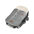 thumbnail image 1 of JJ Cole Sherpa Car Seat Cover Color: gray Size: one size, 1 of 1