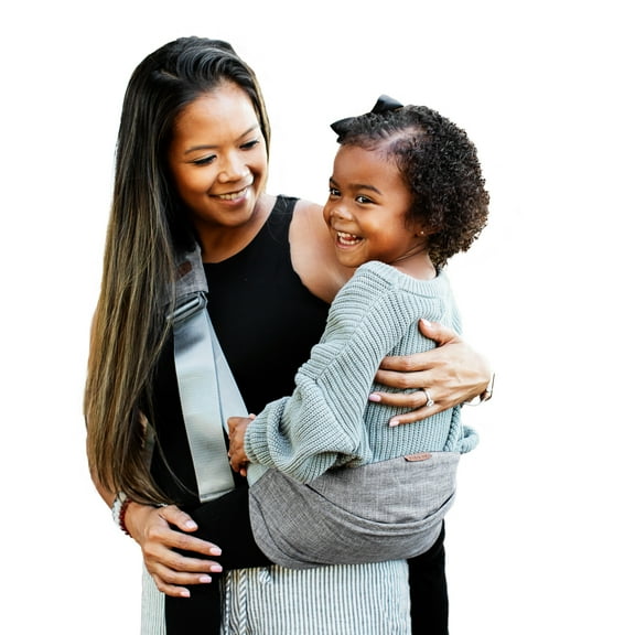 JJ Cole Sola Toddler Sling Carrier  Toddler Carrier for Ages 1 to 4 years or 45 Pounds