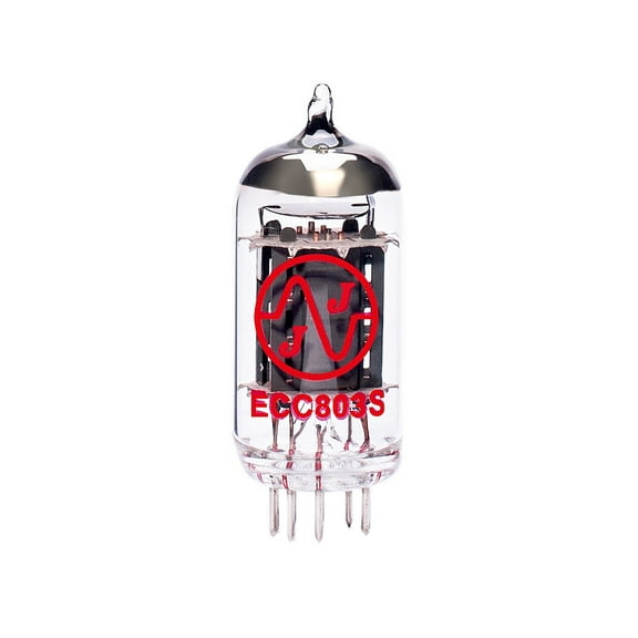 JJ ECC803S (12AX7) Long Plate Preamp Tube