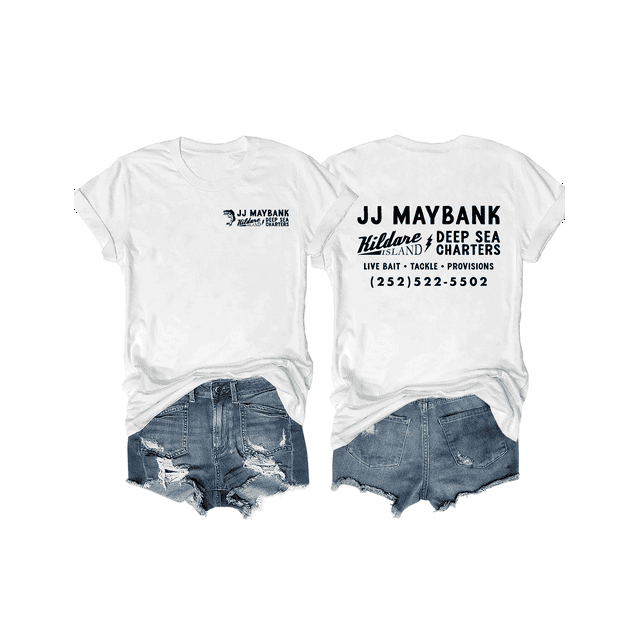 JJ Maybanks Fishing Charters OBX T-Shirt, JJ Maybanks Fishing Charters Shirt, Unisex JJ Maybank Outer Banks Shirt