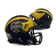 thumbnail image 1 of JJ McCarthy Autographed Michigan Wolverines 2023 National Champions Signed Mini Football Helmet Beckett COA, 1 of 2