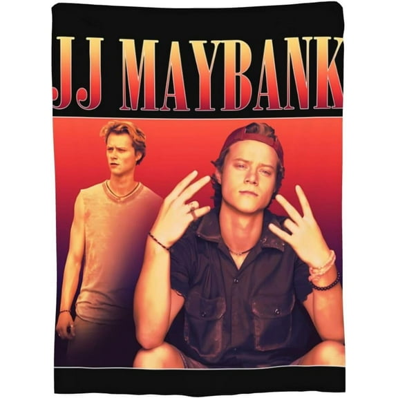 JJ Music Maybank Blanket Air Condition Quilt Characters Ultra-Soft Micro Fleece Blanket 50"x40"