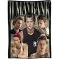 thumbnail image 1 of JJ Music Maybank Blanket Air Condition Quilt Characters Ultra-Soft Micro Fleece Blanket 80"x60", 1 of 5