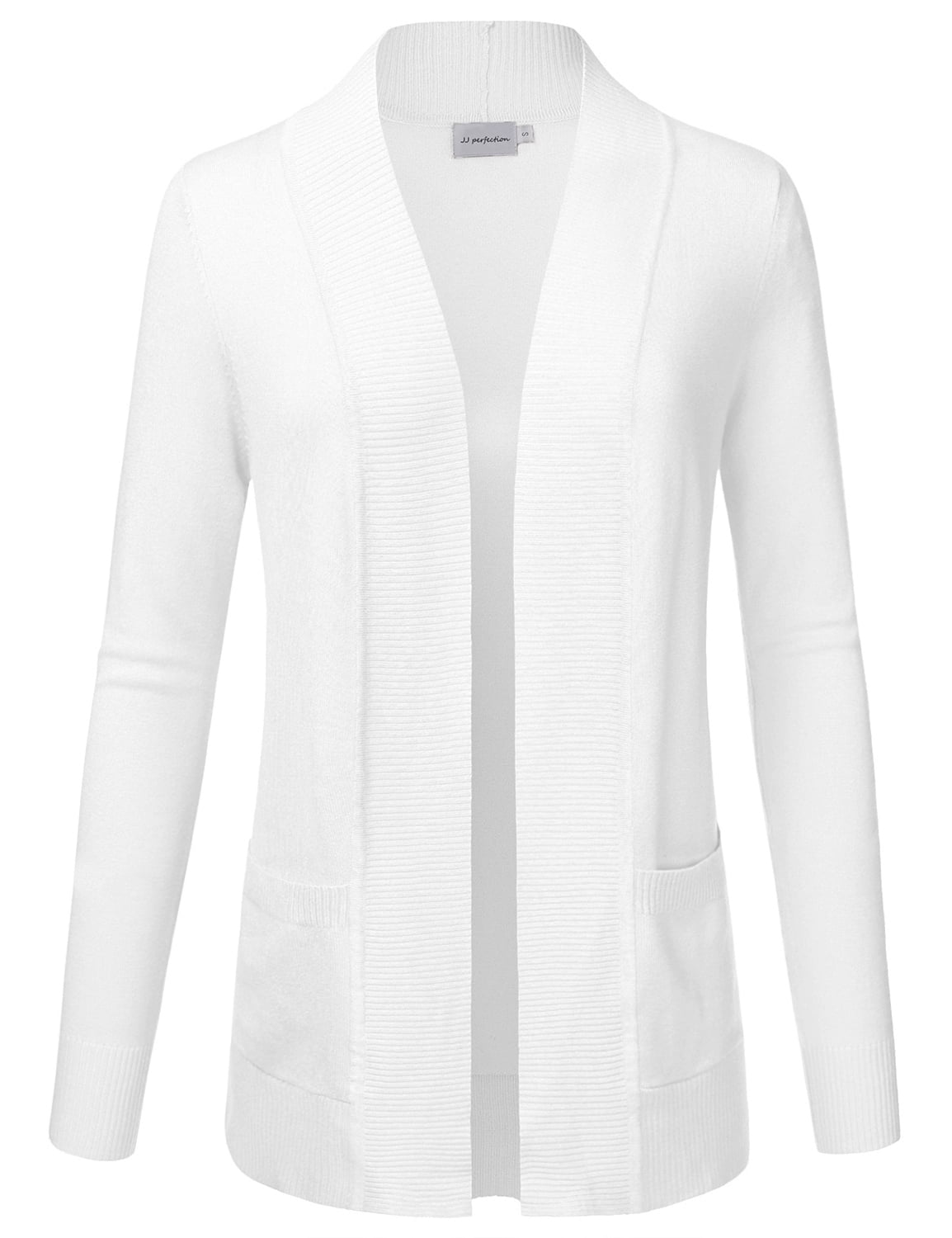 Grey Relaxed Fit Front Pockets Cardigan - Joelle