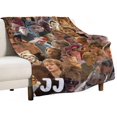 thumbnail image 1 of JJ Star Maybank Blanket Air Conditioning Blanket Super Soft Travel Outdoor Flannel Blanket Fashion Personalized Gift Office Sofa Blanket Merch.30 x40, Style, 1 of 6
