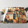 thumbnail image 1 of JJ Star Maybank Blanket Throw Blankets Lightweight Fuzzy Cozy Soft Flannel Blanket for Living Room Bedroom Couch Bed Sofa 60"x50", 1 of 6