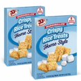 thumbnail image 1 of JJ's Bakery Marshmallow Crispy Rice Treats, Home Style Snack Bars, 2 Pack, 8 Individually Wrapped Bars per Box, 6.4 oz Each, 1 of 4