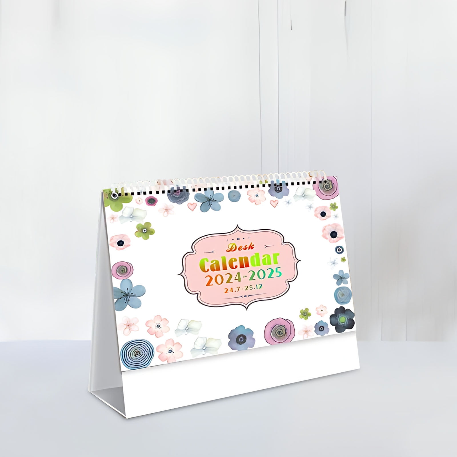 JJBNSH 20242025 English Simplified Desktop Calendar Plan