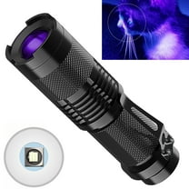JJBNSH Black Light Flashlight LED Pen Clip Light Flashlight Cats Moss Curing Mini LED Violet Light 365nm Fluorescent Agent Detection Banknote Checking Light Clearance