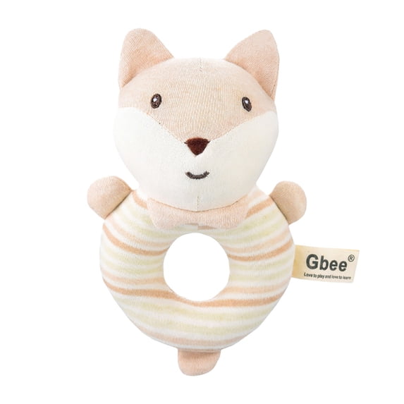 JJBNSH Sleeping Toys for 0 3 6 9 to 12 Months, Teething Rattle Toys, Infant Girl Boy Learning Toy, Newborn Baby Infant Soft Rattles Teether Hanging Toys