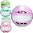 thumbnail image 1 of JJBNSH Volleyball, Ultimate 2025 Soft Beach Volleyball Play Volleyball Official Size 5 for Outdoor/Indoor/Pool/Gym/Training Volleyball Equipment Durability Stability Sports Ball Clearance, 1 of 6