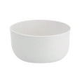 thumbnail image 1 of JJBNSH White Round Plastic Bowl Microwave- Dishwasher Safe Cereal Bowl, Large 11x6cm X 1pcs, 1 of 7