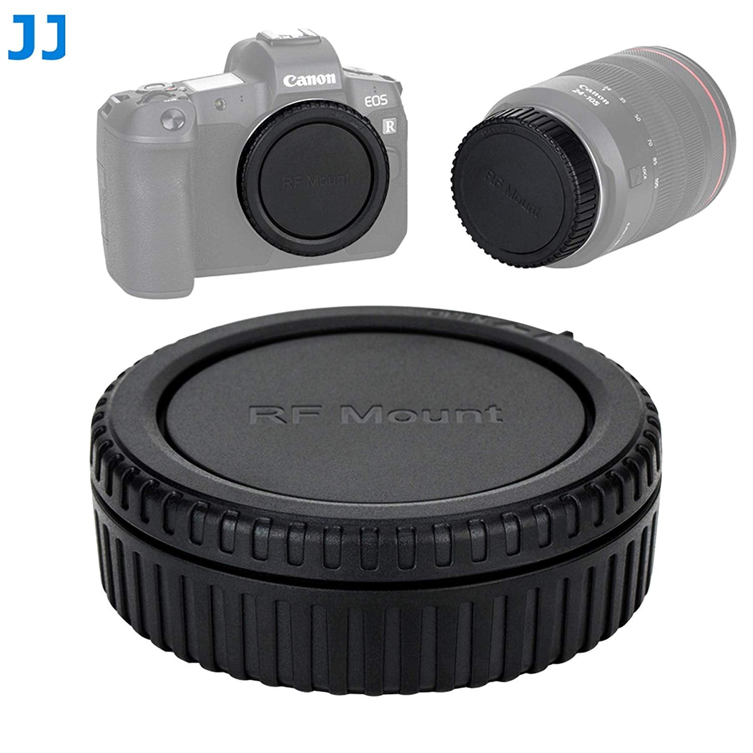 JJC Camera Body Cover Rear Lens Cap for Canon EOS RF Mount