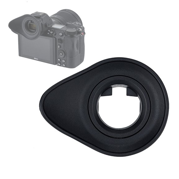 JJC DK-29II Large Ergonomic Eyecup Eye Piece Rotatable, Compatible with Nikon Z5 Z6 Z7 Z6II Z7II Mirrorless Camera, replaces DK-29