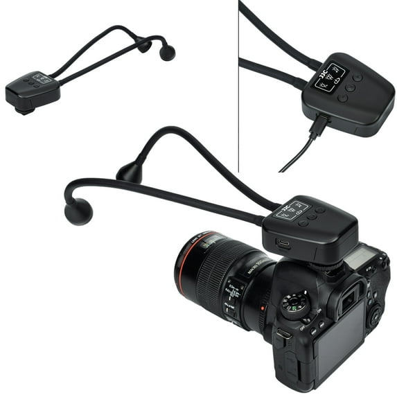 JJC LED-ARM2 Macro Arm Arm LED Light For Nikon Sony Canon Olympus Panasonic Cameras