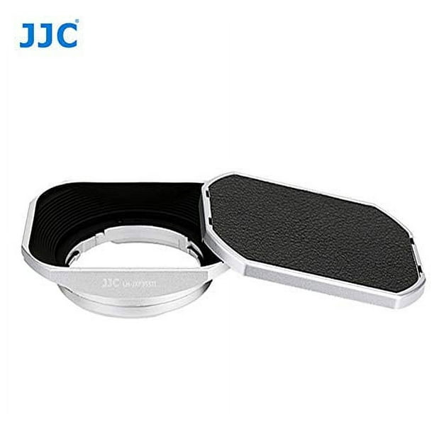 JJC LH-JXF35SII Silver Metal Square Bayonet Lens Hood for Fujinon