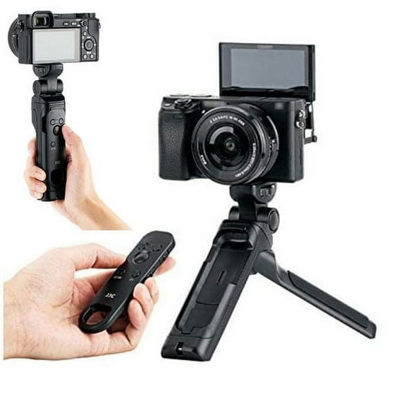 JJC TP-C1 Shooting Grip Tripod Wireless Remote Control for Canon R5 R6 T7I 90D 77D T7I M6 G5X G7X II Replaces HG-100TBR