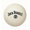thumbnail image 1 of JJD-30137 ack Daniel's® Cue Ball White w/Black Old No. 7 logo Billiards, 1 of 1