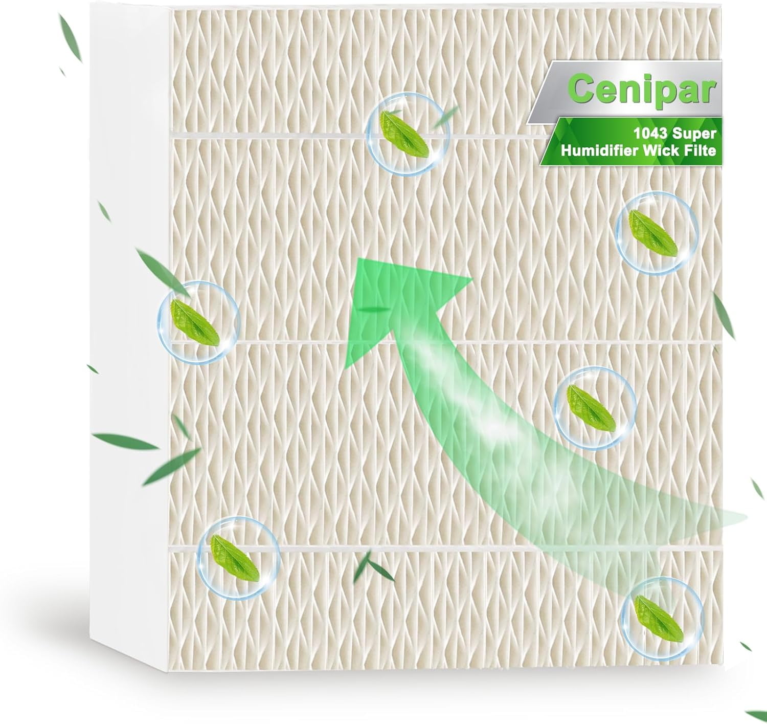 JJEAN-1043 Super Humidifier Wick Filter Replacement Compatible with Essick Air AIRCARE Model EP9500 EP9700 EP9800 EP9R500 EP9R700 EP9R800 821000 821001 826000 and Bemis 800 8000 Series By