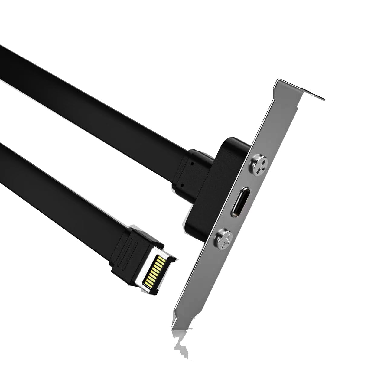 JJEAN-20Gbps USB 3.2 USB Type C Back Panel, Type C Female to 20-pin USB ...