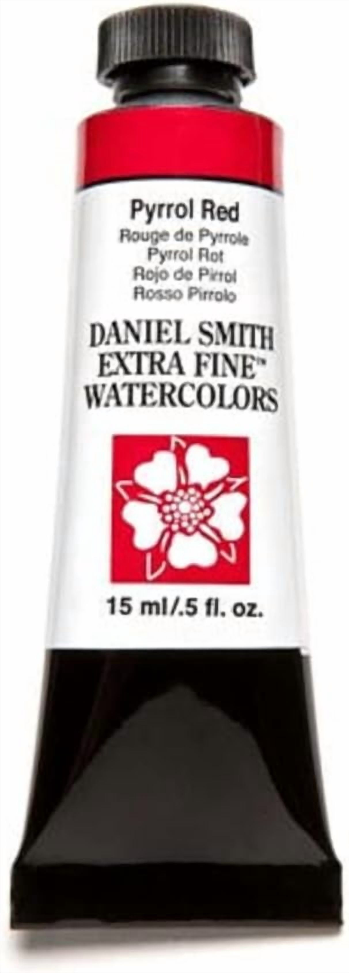 JJEAN-284600084 Extra Fine Watercolor 15ml Paint Tube, Pyrrol Red, 0.5 Fl Oz (Pack of 1)