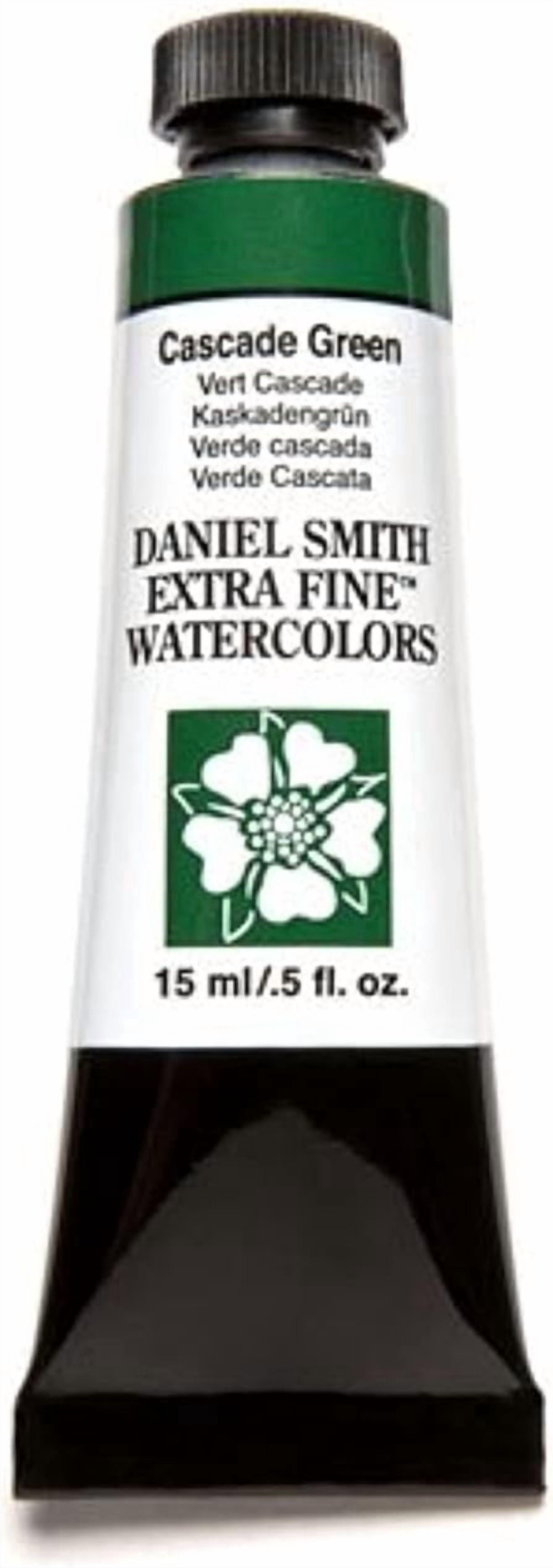 JJEAN-284600142 Extra Fine Watercolor 15ml Paint Tube, Cascade Green, 0.5 Fl Oz (Pack of 1)