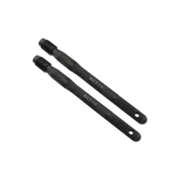 JJEAN-2Pcs M14x1.5 Wheel Alignment Pin, Wheel Hanger Rim Stud Bolt Nut, Tool for Changing Tires on Cars with Lug Bolts,Guide Studs, Rim Stud Pilot Pin, Tire Change Guide Tool