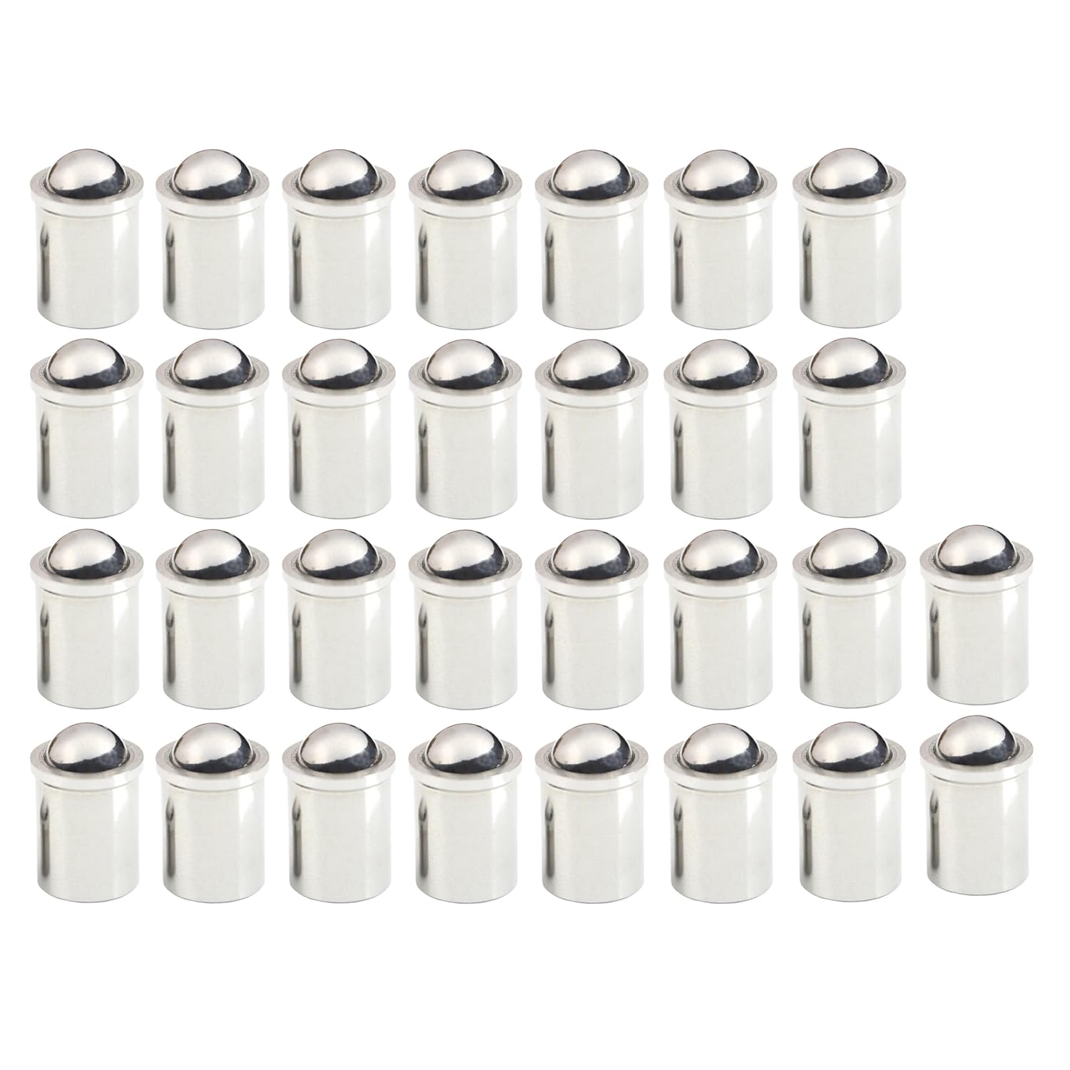 JJEAN-5mm Spring Plunger Ball Catch Latch Catcher(φ5 x 6), 304 ...