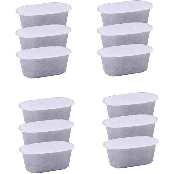 JJEAN-Advanced Replacement Water Filter Cartridges for Mr. Coffee Easy Measure and Dishwashable 12-Cup Coffee Makers, 2-step Advanced Filtration System with Activated Carbon and ion Exchange Resin (1