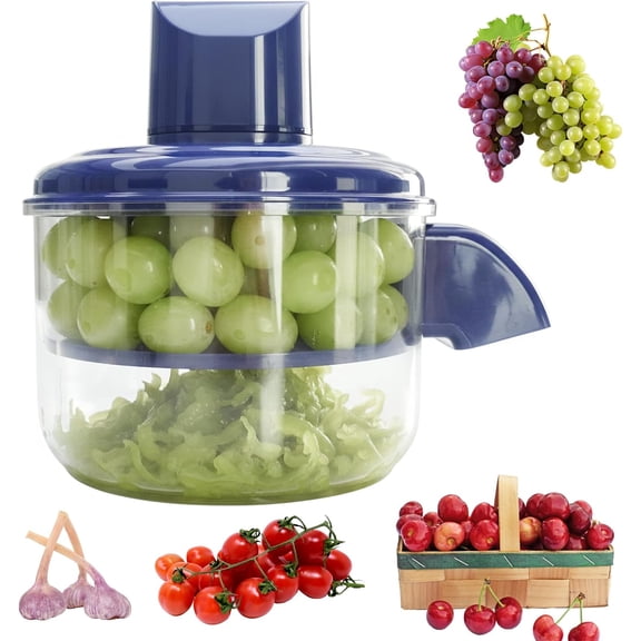 JJEAN-Automatic Grape Peeling Machine - Electric Peeling Machine for Grapes, Cherries, Tomatoes, and Garlic | Rechargeable Multi functional Intelligent Kitchen Tool