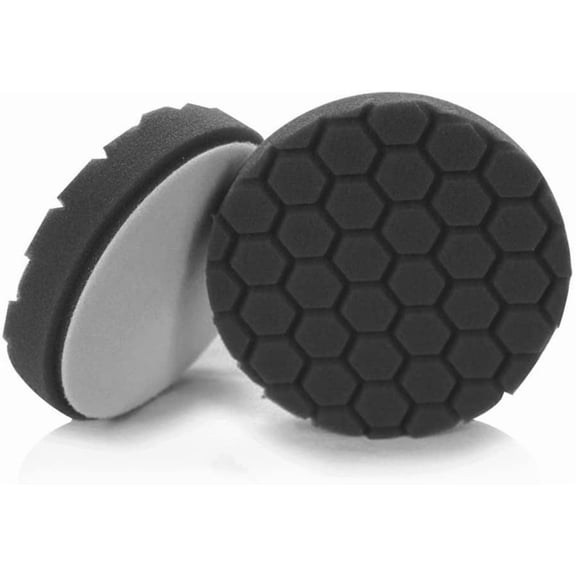 JJEAN-BUFX_106HEX6 BUFX_106_HEX6 Hex-Logic Finishing Pad, Black (6.5 Inch Pad Made for 6 Inch Backing Plates), 1 Pad Included