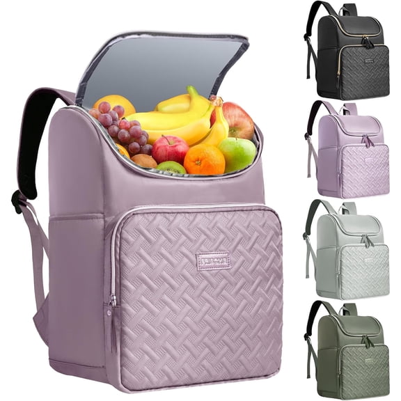 JJEAN-Backpack Coolers Insulated Leak Proof for Women Men, 35 Cans Large Capacity Waterproof Cooler Backpack, Soft Portable Cooler Bag for Beach Travel Camping Picnic Work