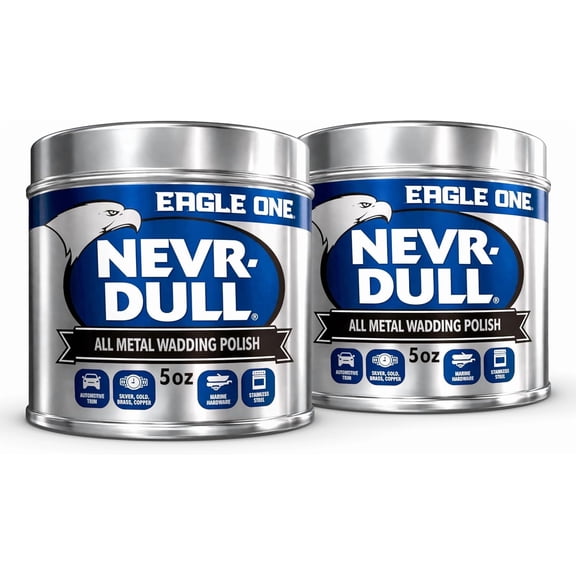 JJEAN-Car Polish, Nevr-Dull Wadding Metal Polish, 5 Oz (Pack of 2)