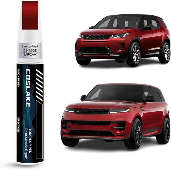 JJEAN-Car Touch Up Paint(Firenze Red(2144/868/1AF/CAH)) for Landrover, Car Paint Scratch Repair Kit, Quick & Easy Solution to Repair, 2 in 1 Scratch Remover Pen with 2PCS Disposable Micro Applicators