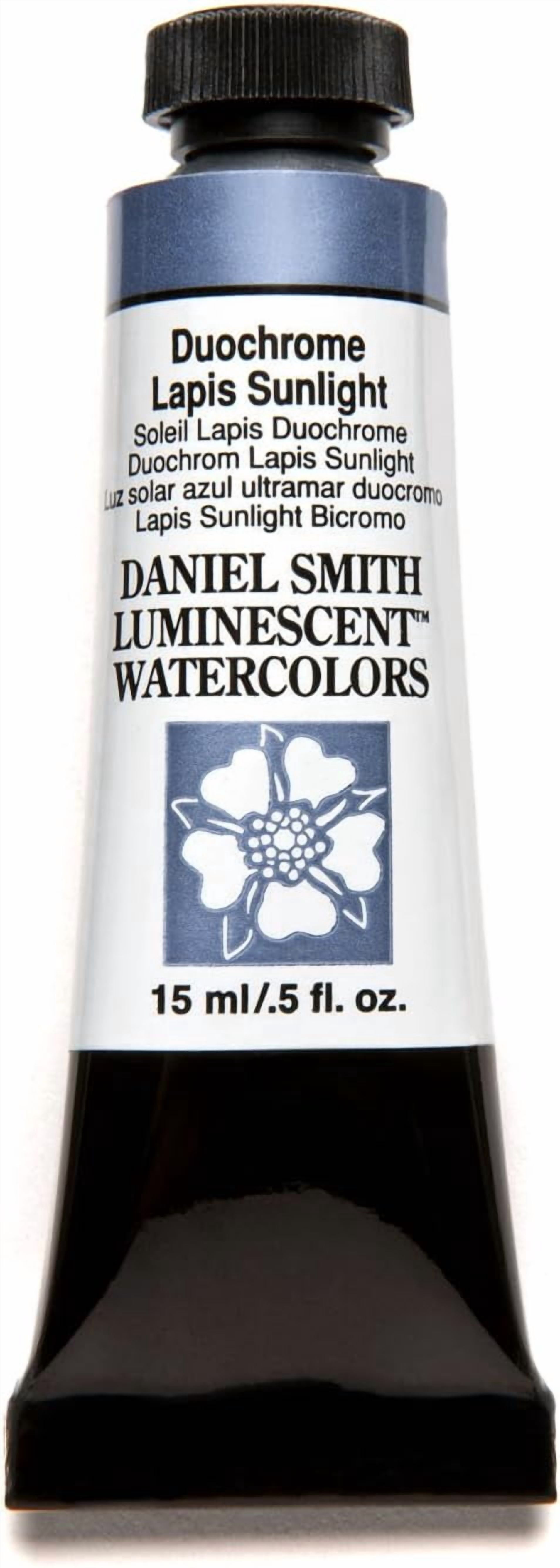 JJEAN-Daniel Smith Extra Fine Watercolor 15ml Paint Tube, Duochrome, Lapis Sunlight (284640049), 0.50 Fl Oz (Pack of 1)