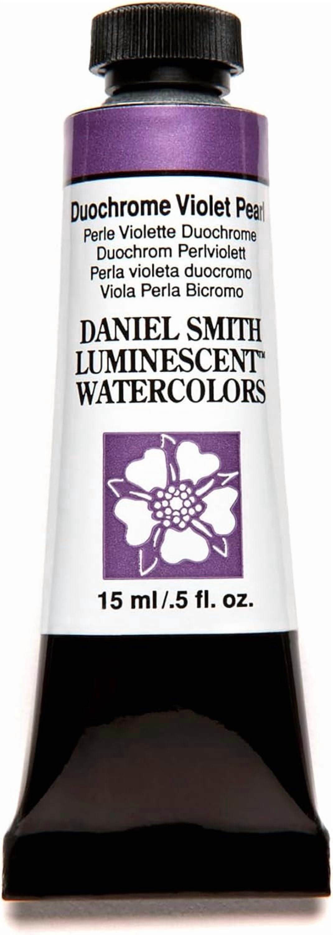 JJEAN-Daniel Smith Extra Fine Watercolor Paint, 15ml Tube, Duochrome Violet Pearl, 284640041