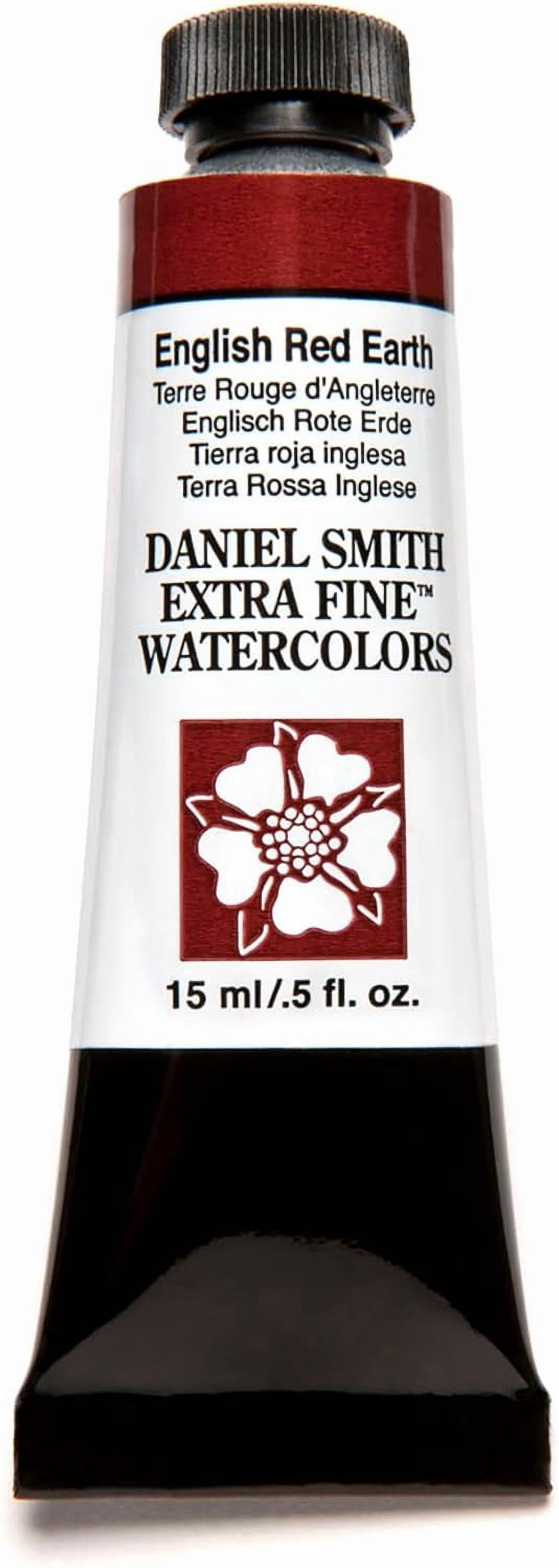 JJEAN-Daniel Smith Extra Fine Watercolor Paint, 15ml Tube, English Red Earth, 284600137