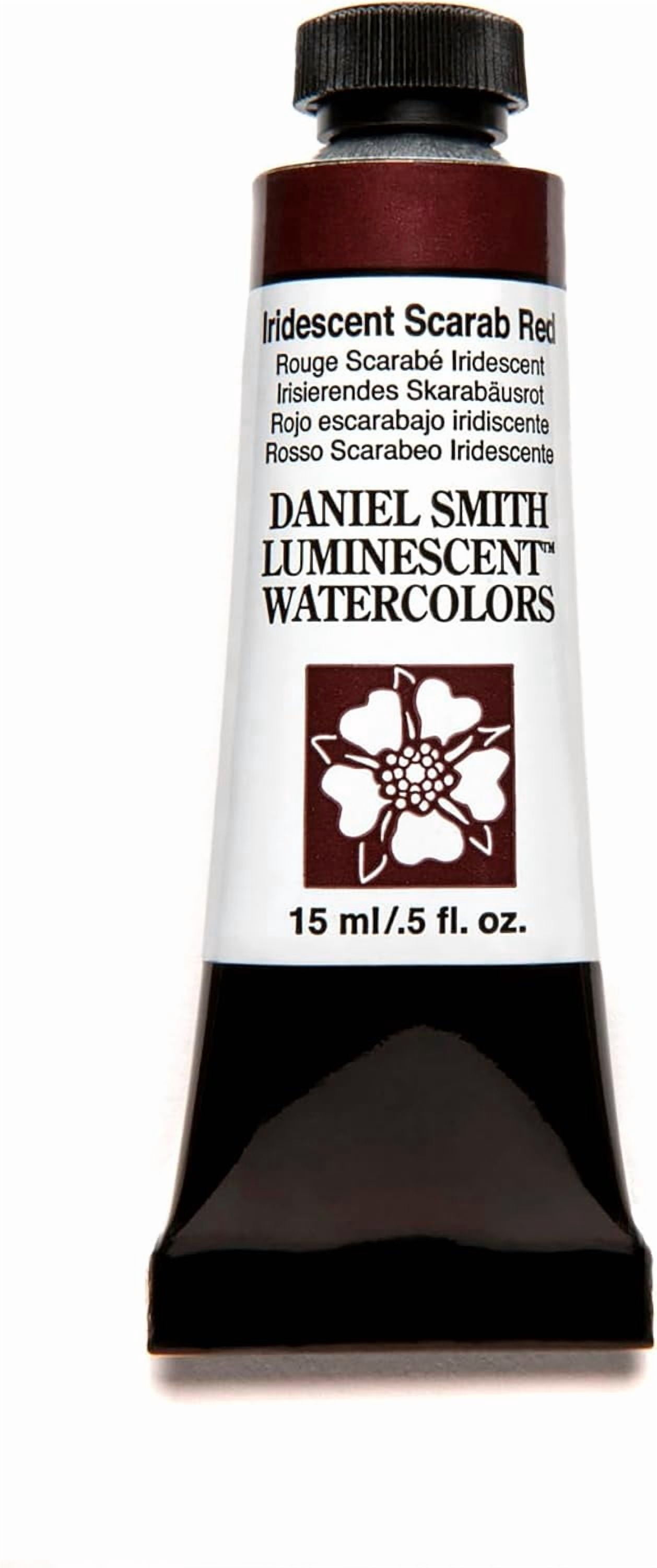 JJEAN-Daniel Smith Extra Fine Watercolor Paint, 15ml Tube, Iridescent Scarab Red, 284640021