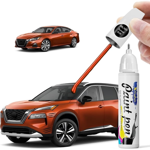 JJEAN-(EBL Sunset Drift Car Touch Up Paint Compatible with Nissan, DIY Car Paint Scratch Repair, Automotive Paints, Quick & Easy Fix Scratch Repair for Rogue/Altima/Maxima/Armada/Titan