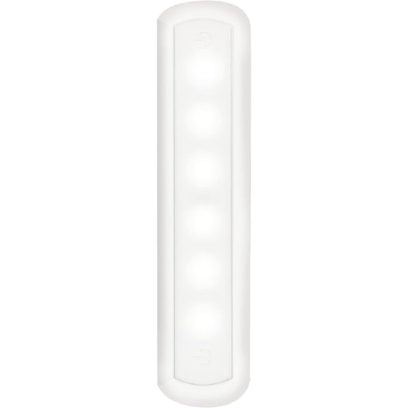 JJEAN-Ecolight LED Battery-Operated Bar Light - White, RGB Color Changing or 4000K White, Tap on/Off, auto Off Timer, dimmable, 80 Lumens Each with IR Remote