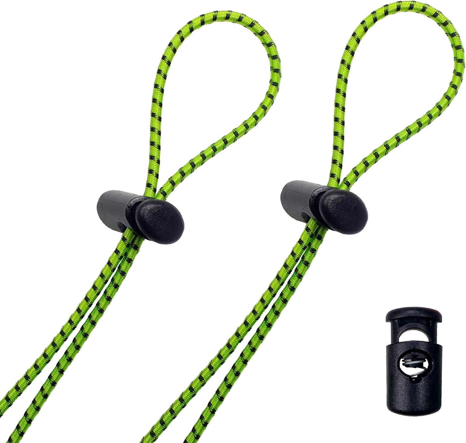 JJEAN-Flow Goggle Strap Kit (2-Pack) - Replacement Bungee Cord Straps for Swim Goggles