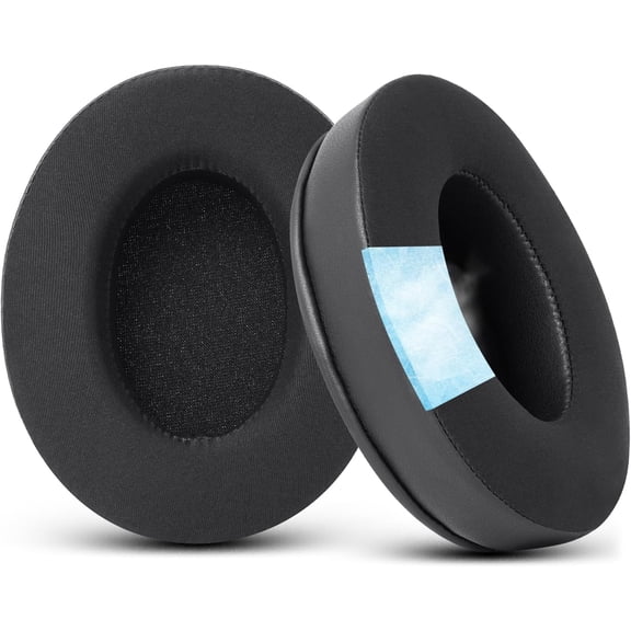 JJEAN-GVOEARS Cooling Gel Replacement Ear Pads for HyperX Cloud 1/2/3/Pro/Core/Alpha/Alpha S/Alpha Pro/Flight/Flight S/Stinger/Stinger S, CloudX Stinger Headset and More, Breathable Ice Silk Fabric -